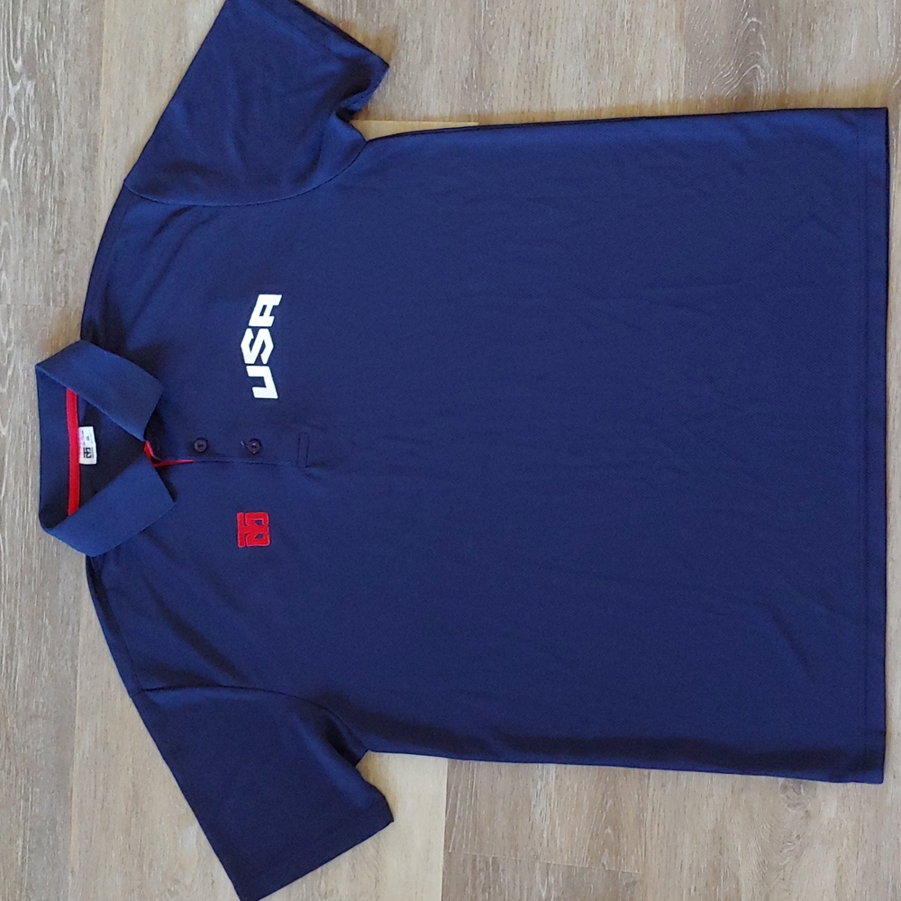Rare Mooto USA Martial Arts Polo Shirt